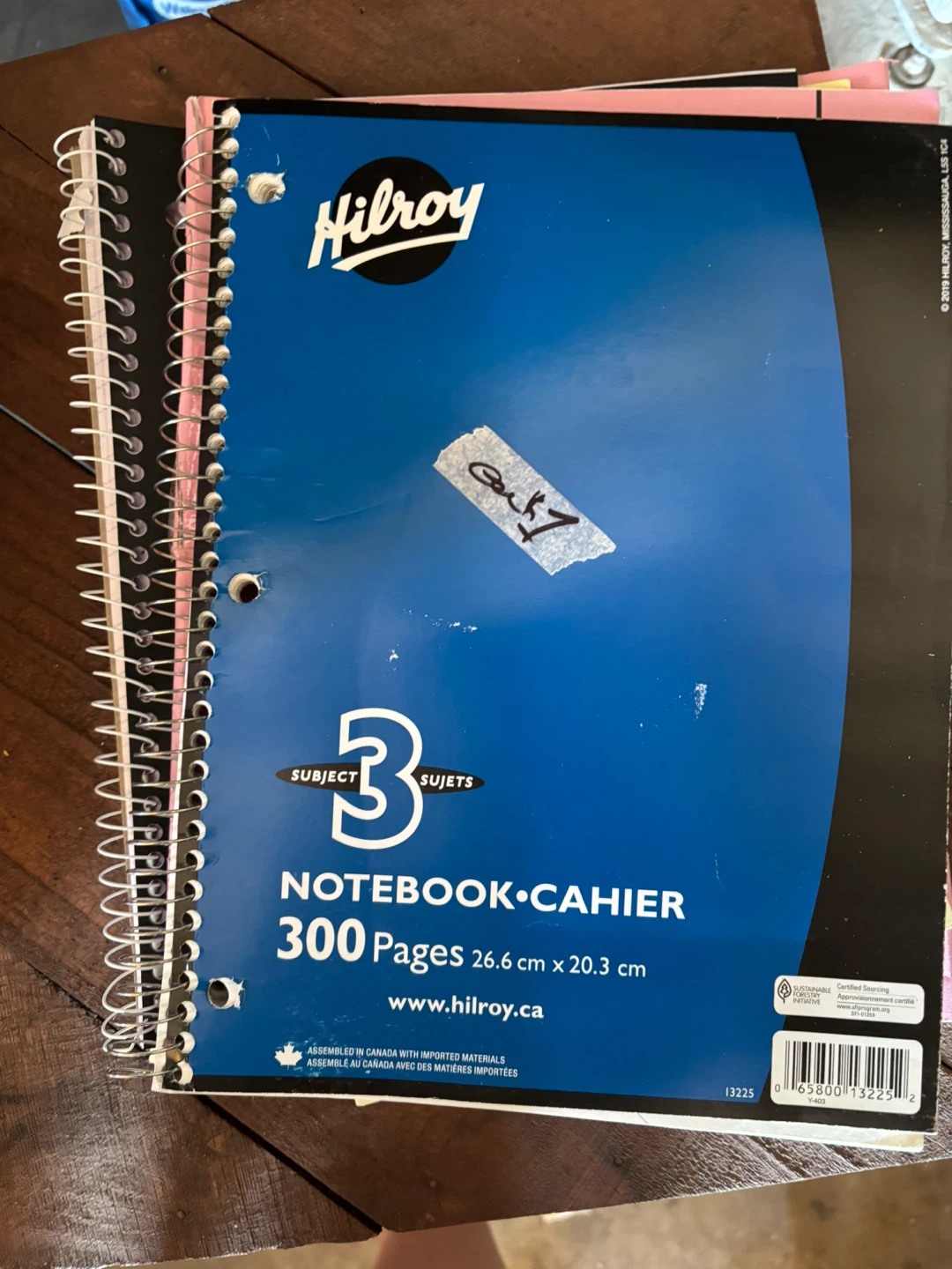 School notebooks