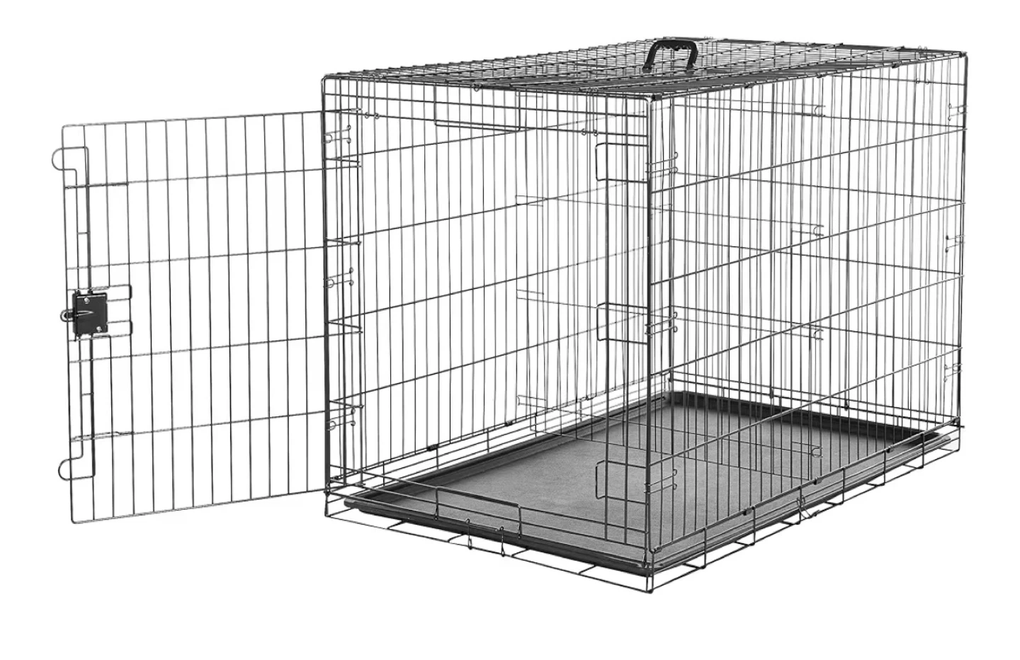 Wire Dog Crate with Tray - extra large