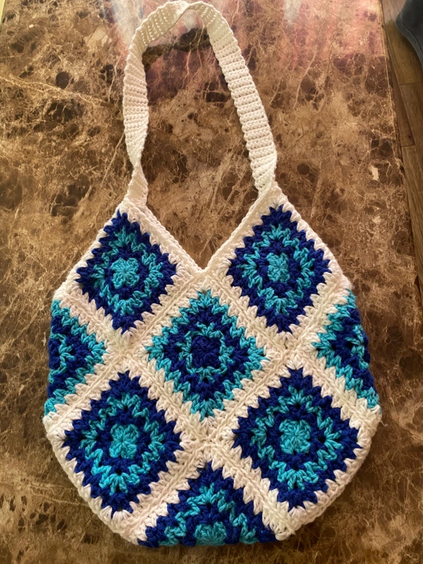Handmade Crochet Tote Bag