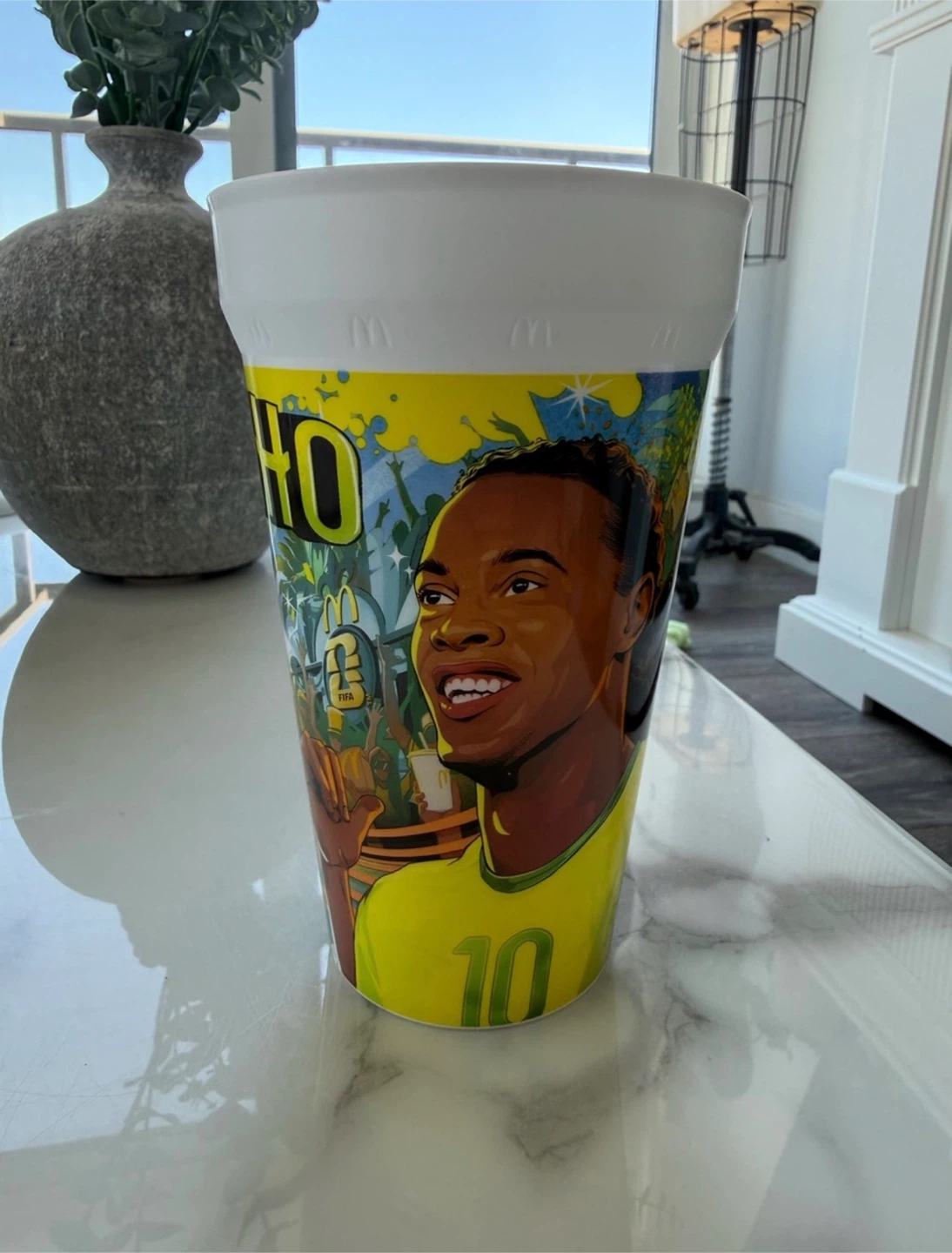 New collectible McDonald's Ronaldinho Gaucho FIFA World Cup Cup - photo 2