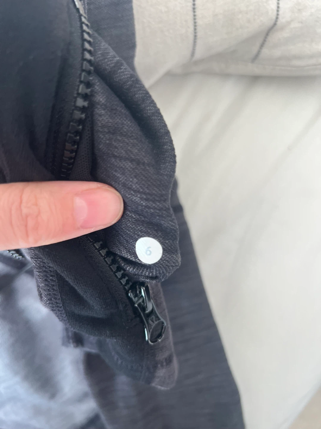 Lululemon grey jacket size 6 - photo 3