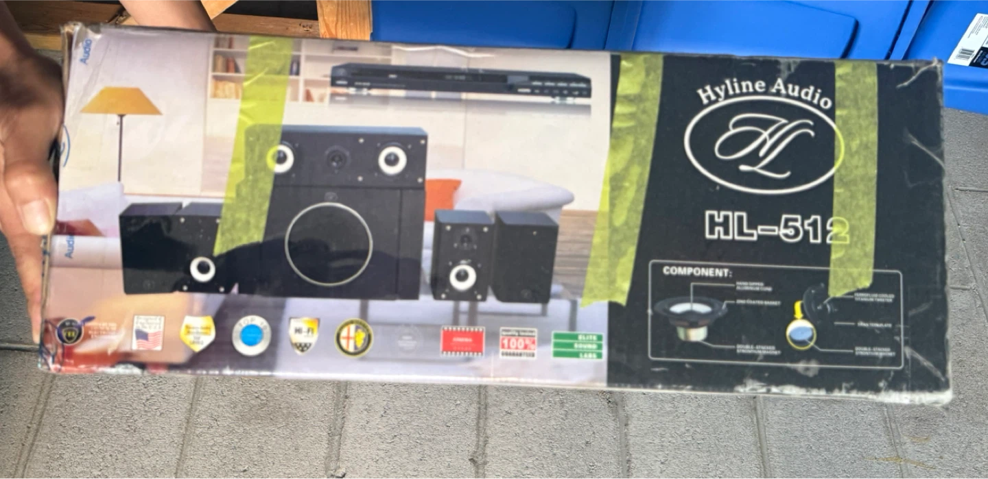 Hyline Audio HL-512 5.1 Speaker System