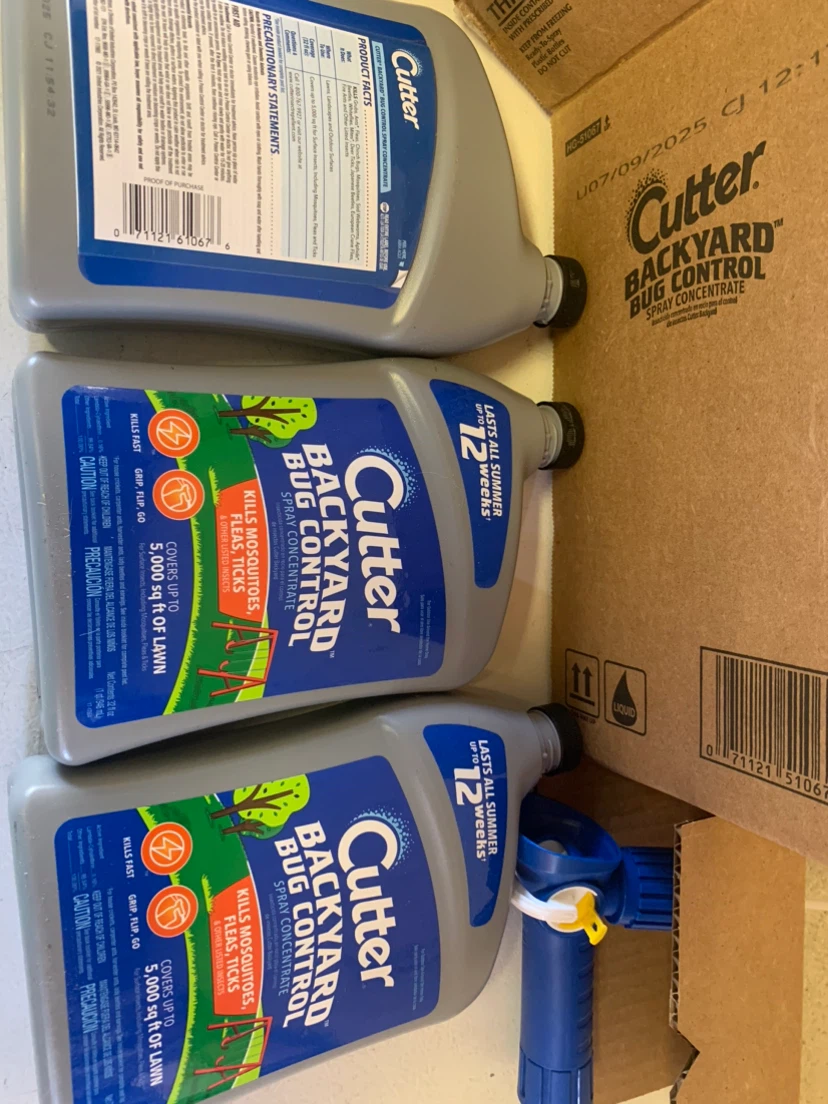 Cutter Backyard Bug Control Spray Concentrate
