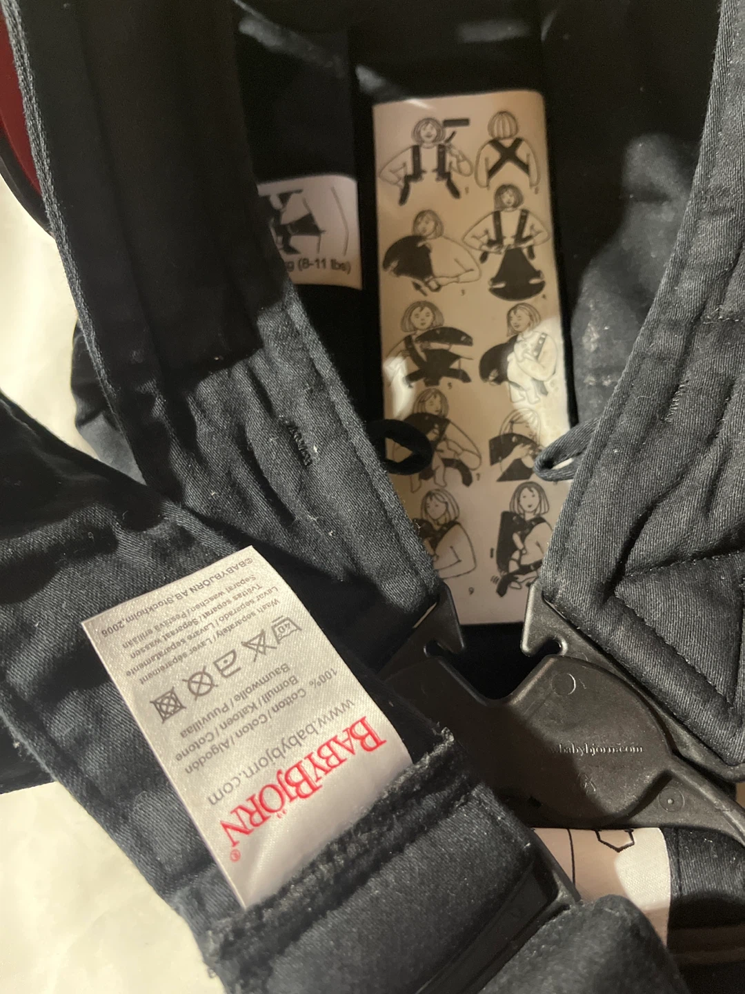 BabyBjörn Black Original Baby Carrier - photo 3