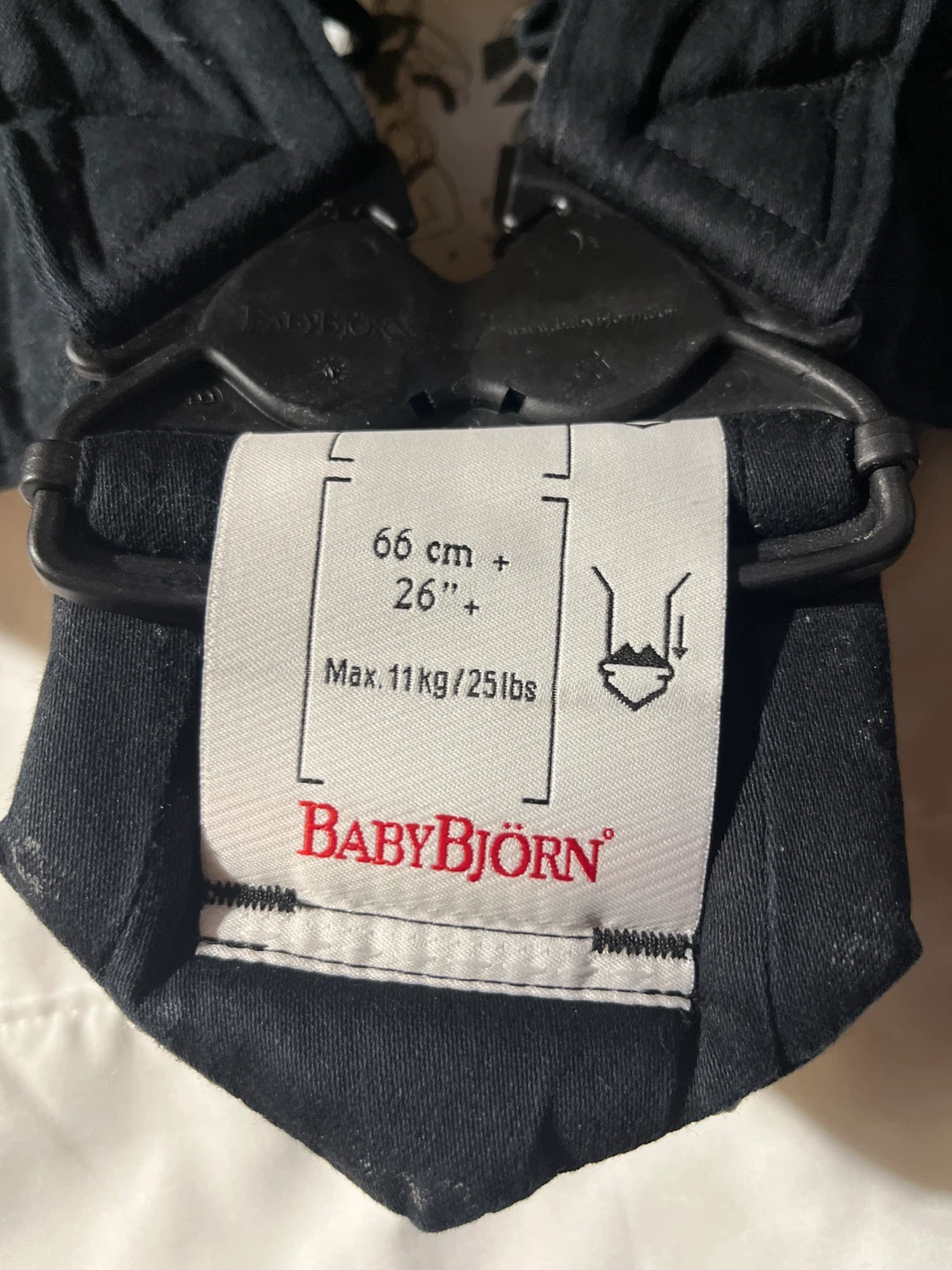 BabyBjörn Black Original Baby Carrier - photo 4