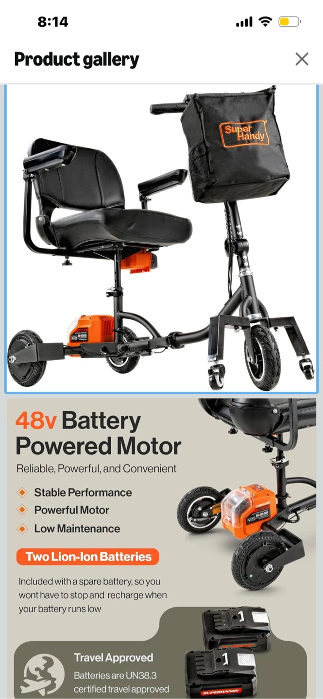 Super Handy Foldable Mobility Scooter - photo 4