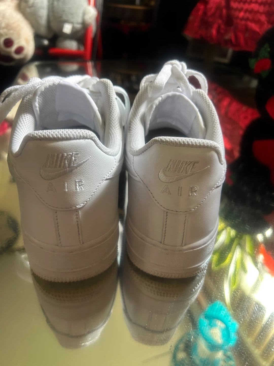Nike Air Force 1 White Men's Size 9 - photo 3