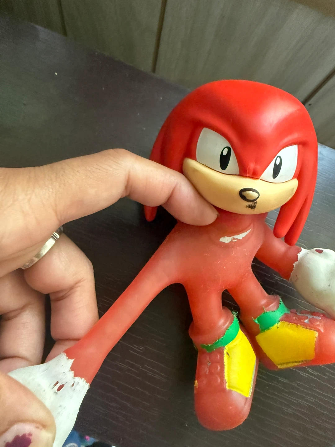 Sonic the Hedgehog Knuckles Toy Figure - photo 3
