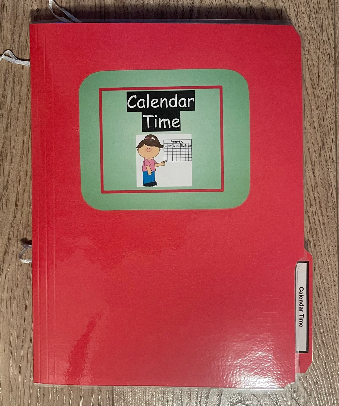 Calendar Time File Folder Activity - photo 2