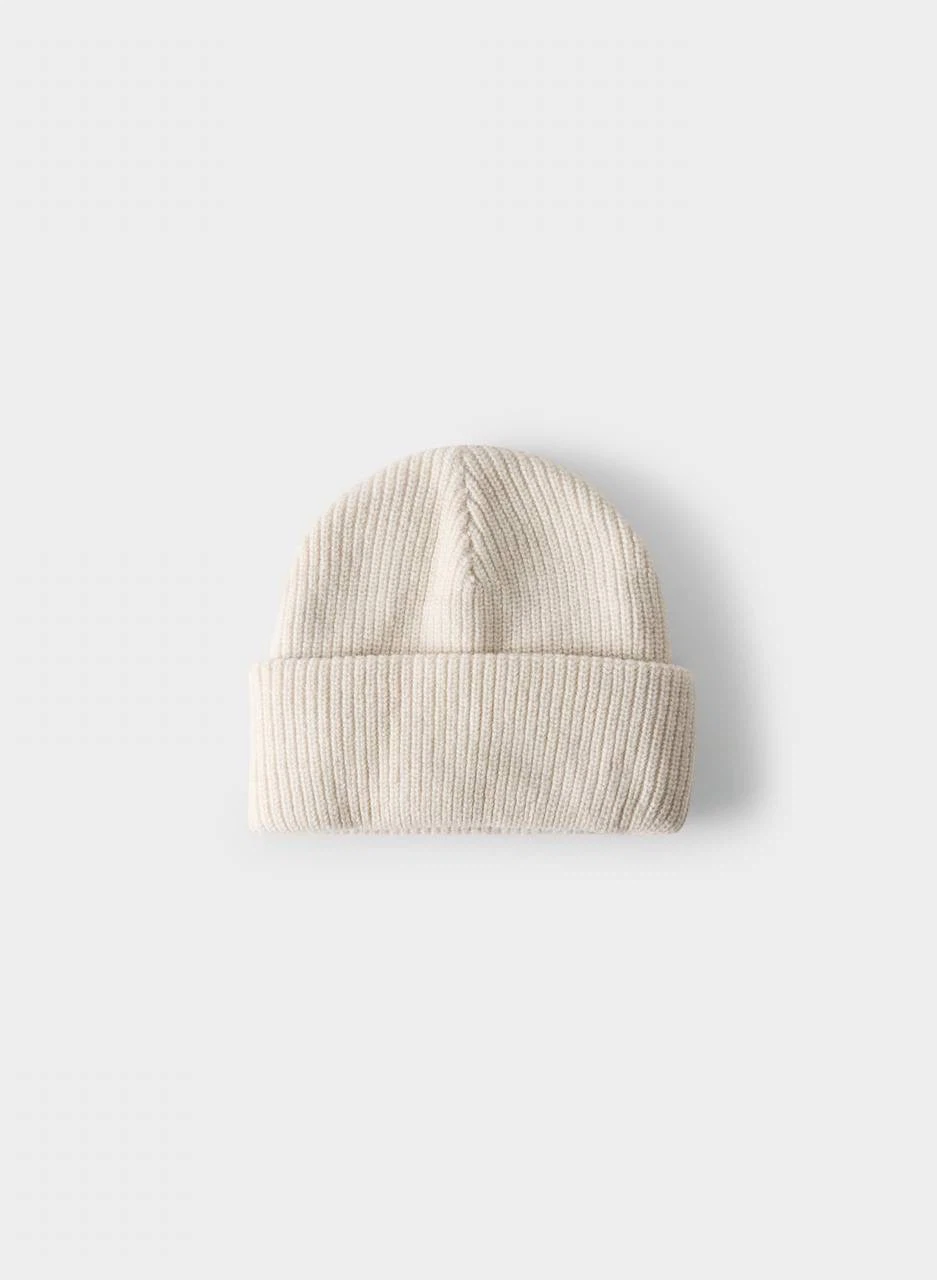 Cream Beanie Hat Aritzia