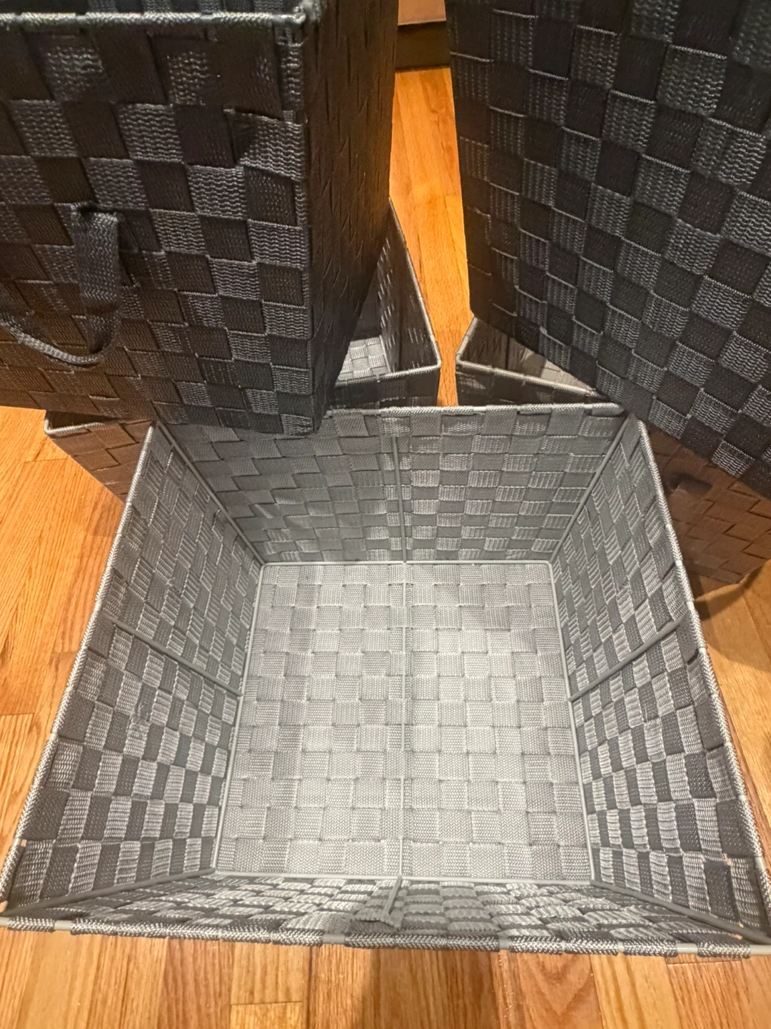 3 Storage Bins with Handles for 24 usd - photo 4