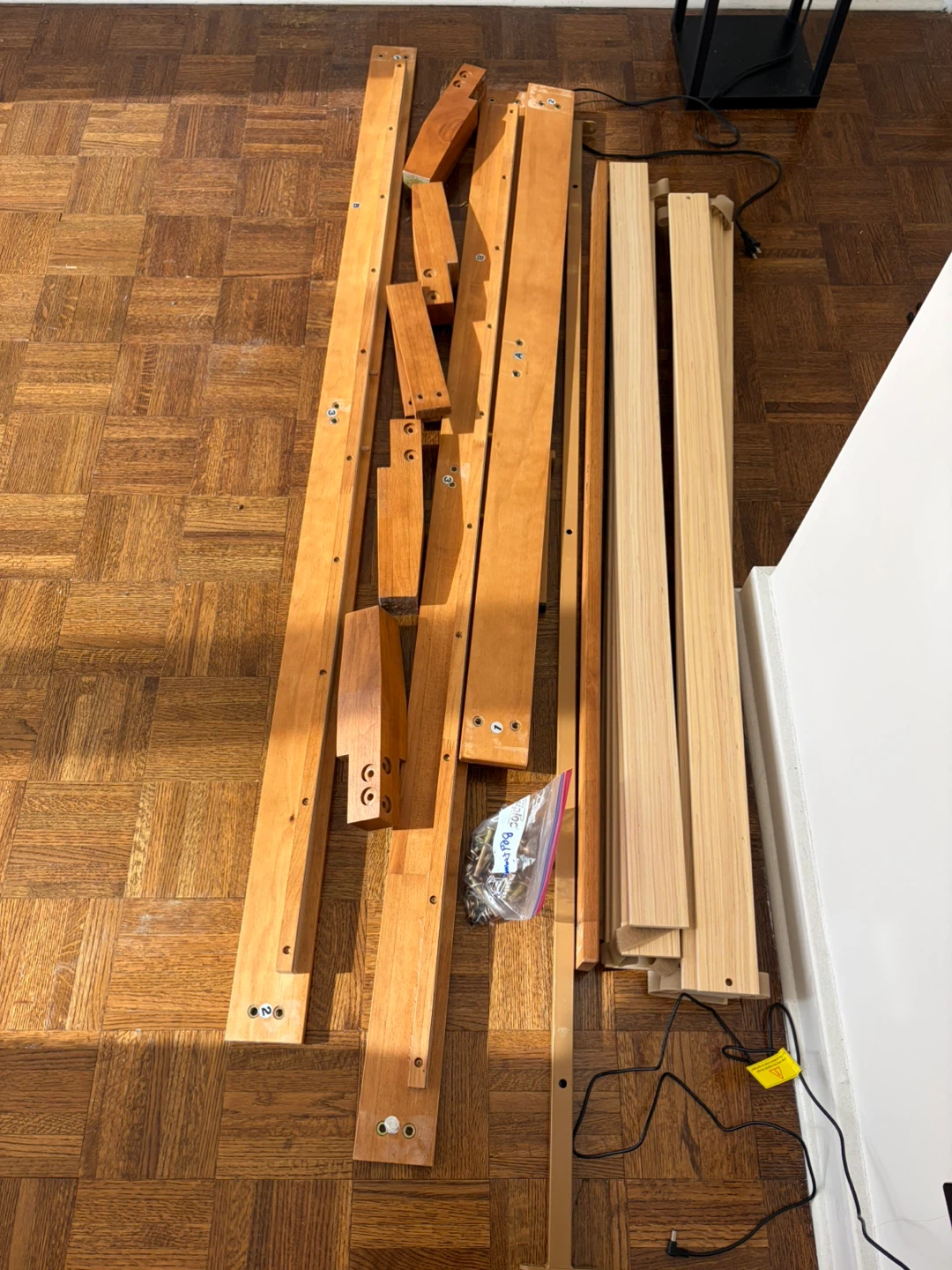 Wooden Bed Frame (full size) - photo 3