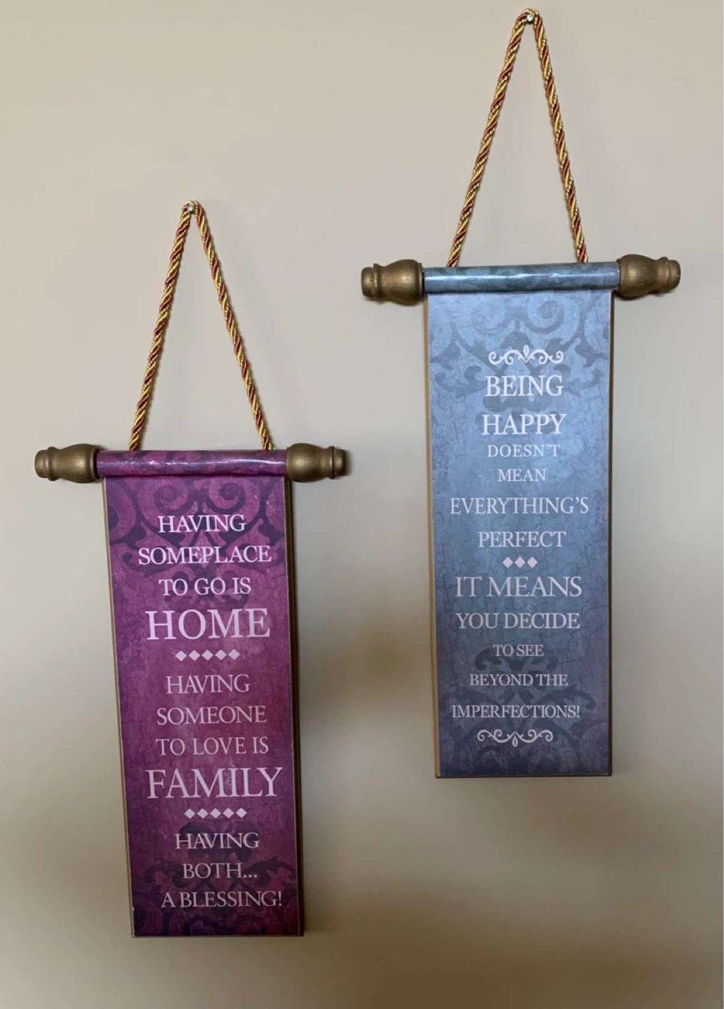 Decorative Wall Hanging  (Set of 2)