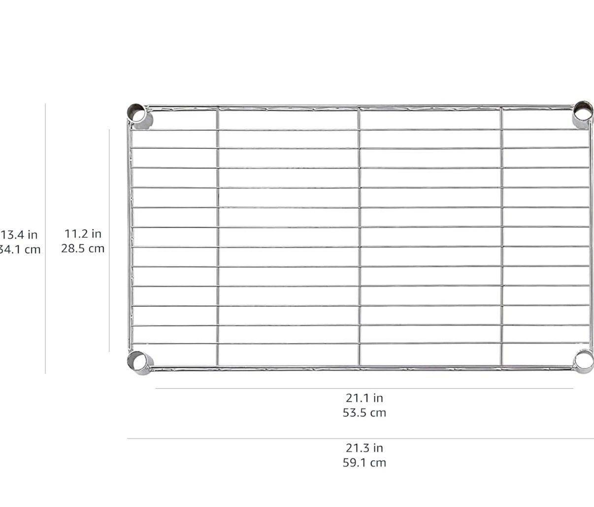 5-Shelf Wire Shelving Unit - photo 3