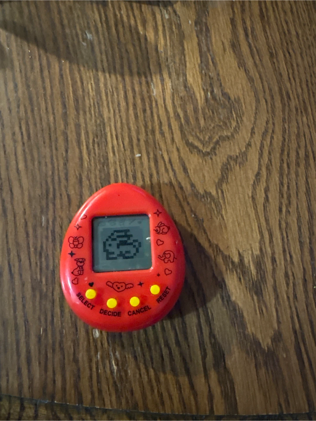 Red Virtual Pet Tamagotchi