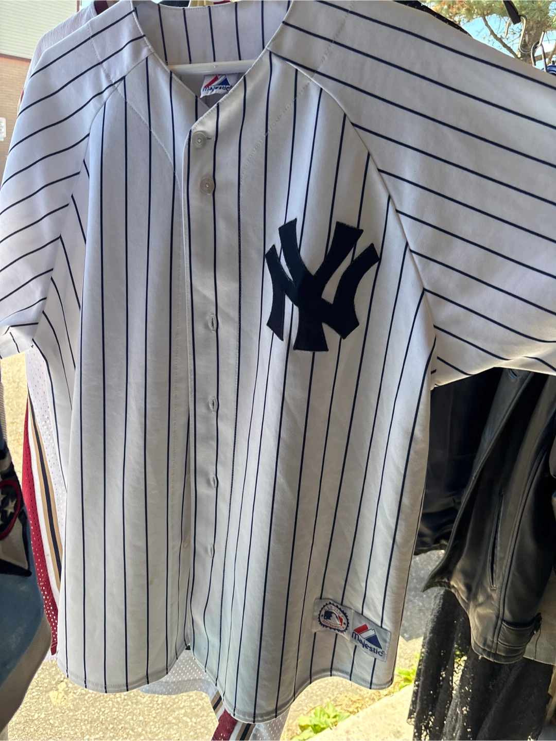 Majestic New York Yankees Derek Jeter #2 Baseball Jersey