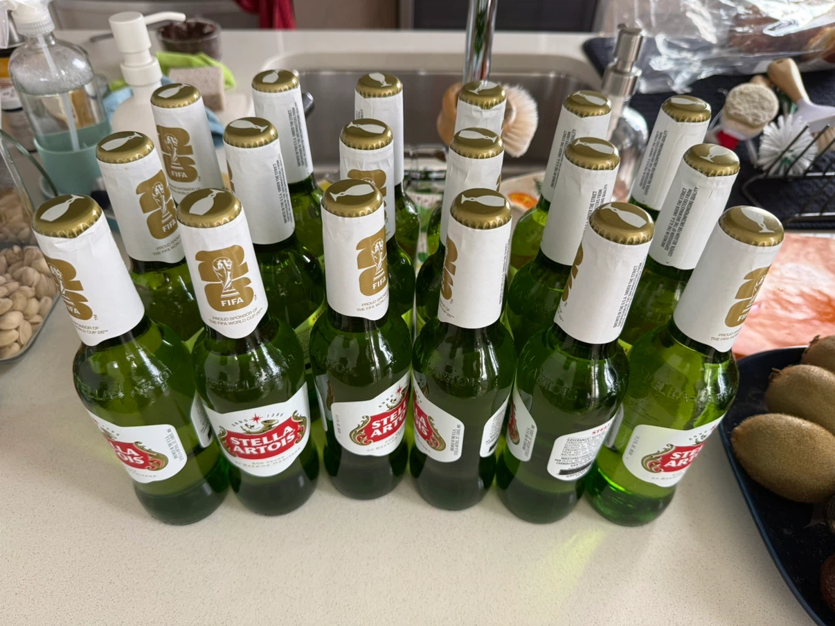 Stella Artois FIFA World Cup Beer Bottles