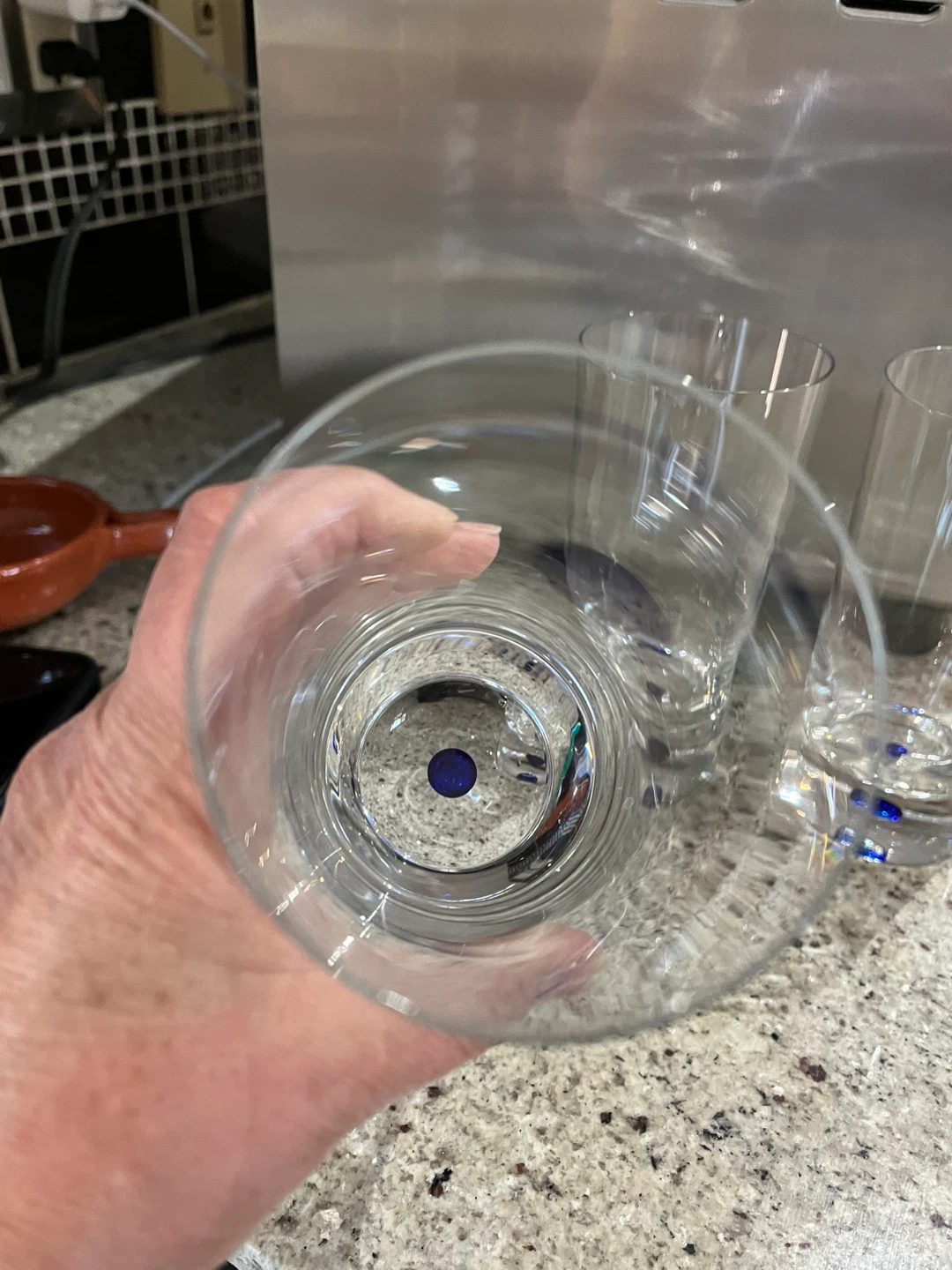 Set of 3 Orrefors glasses - photo 2