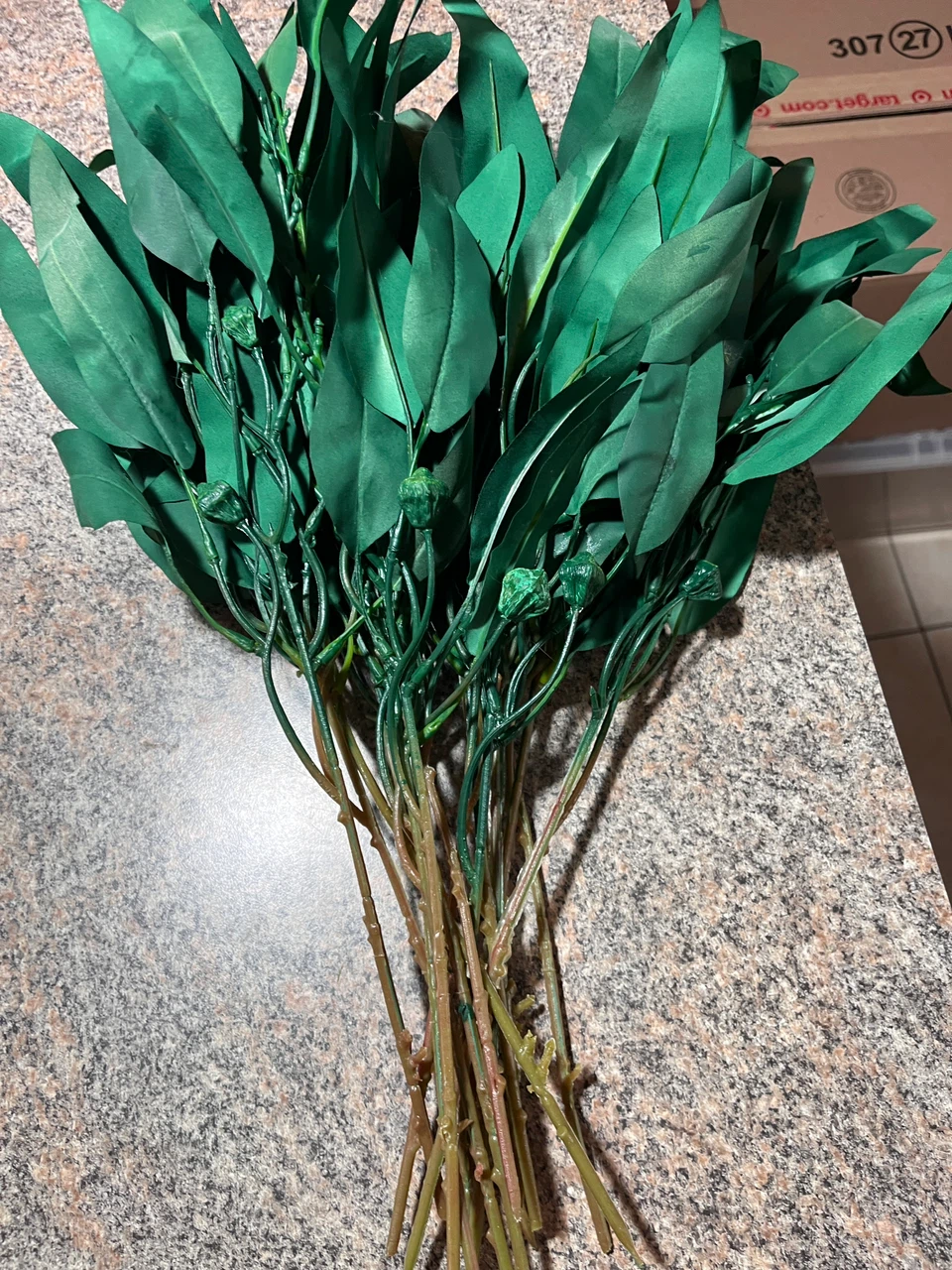 Artificial Eucalyptus Stems-set of 21