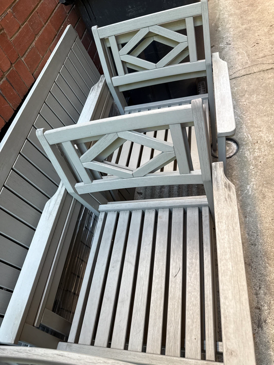 IKEA Bondholmen 7 piece outdoor dining set - photo 2