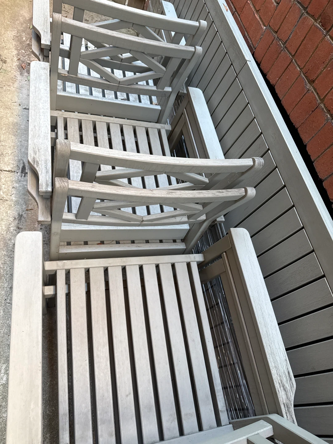 IKEA Bondholmen 7 piece outdoor dining set - photo 3