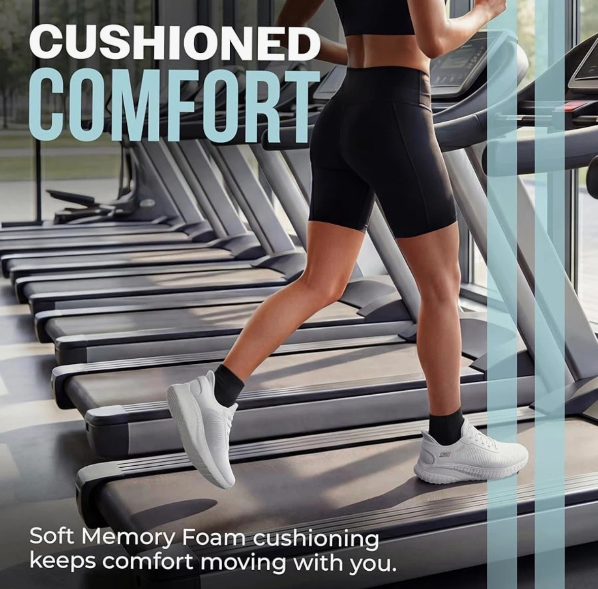 Skechers Hands Free Slip-ins Women's White Sneakers - photo 5