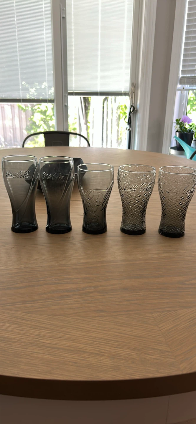 Coca-Cola Glasses (Set of 5)