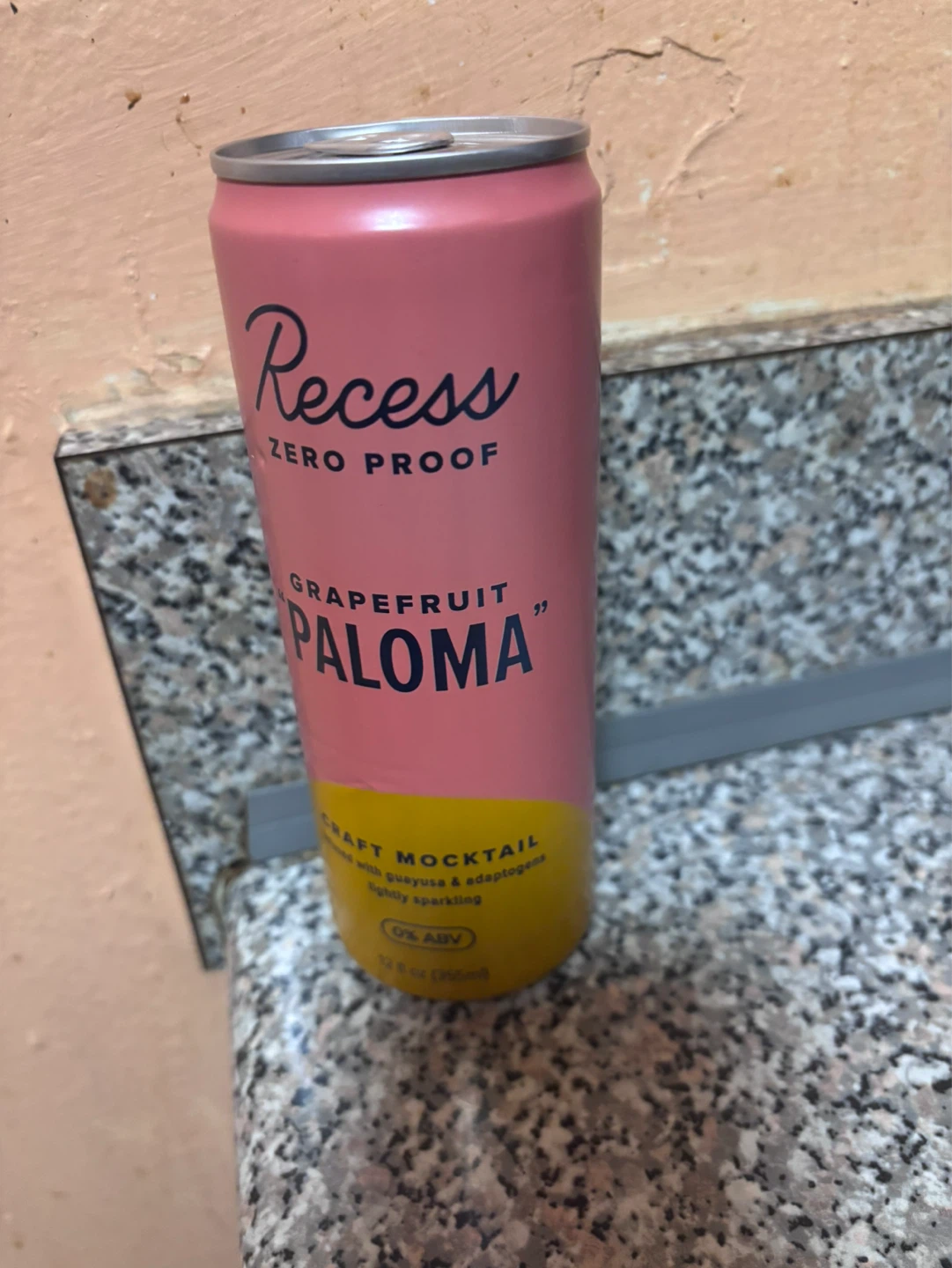 Recess Zero Proof Grapefruit Paloma Craft Mocktail
