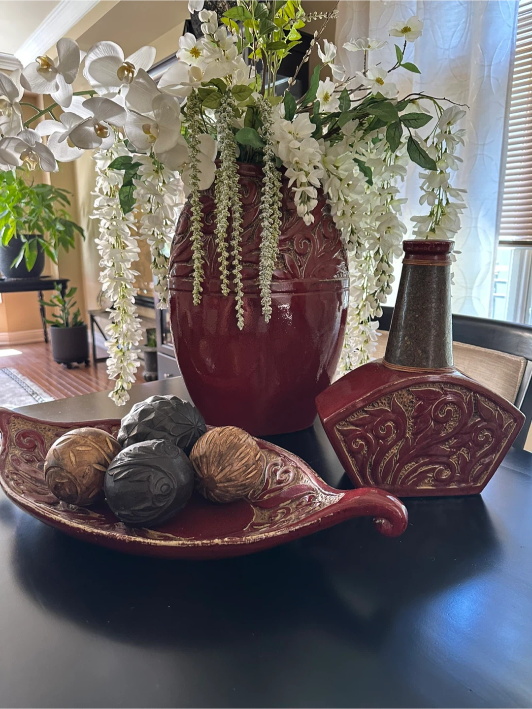 Decorative Vase and Tray Set with Orbs - photo 4