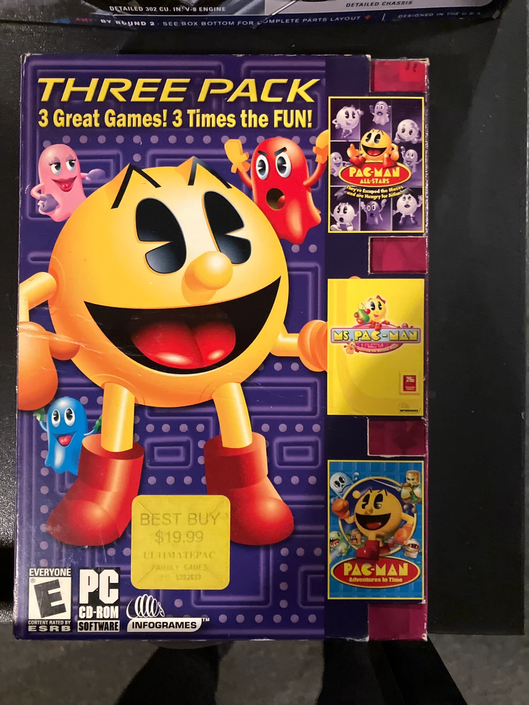Pac-Man Three Pack PC CD-ROM Game