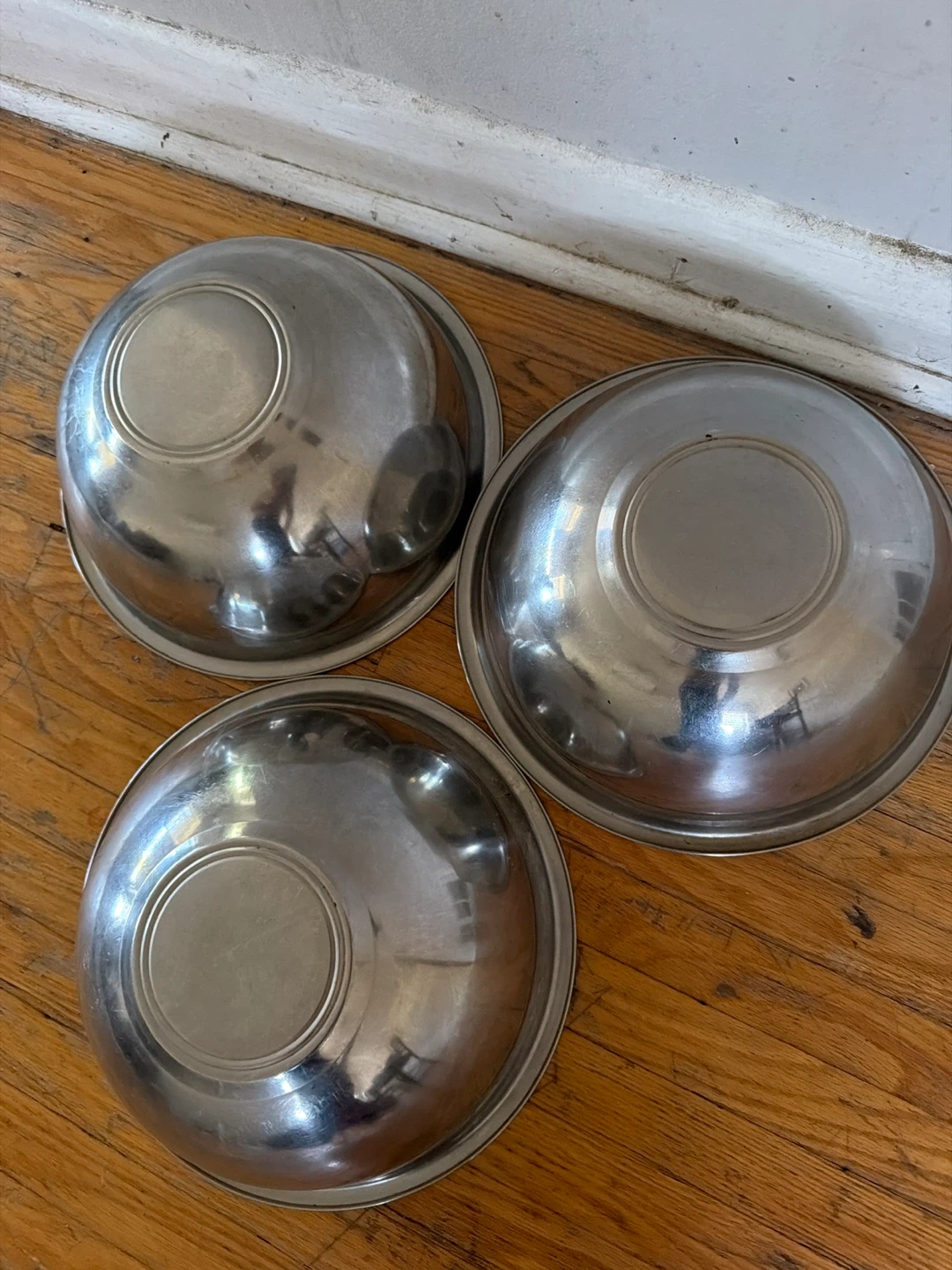 Set of 3 Stainless Steel Mixing Bowls - photo 2