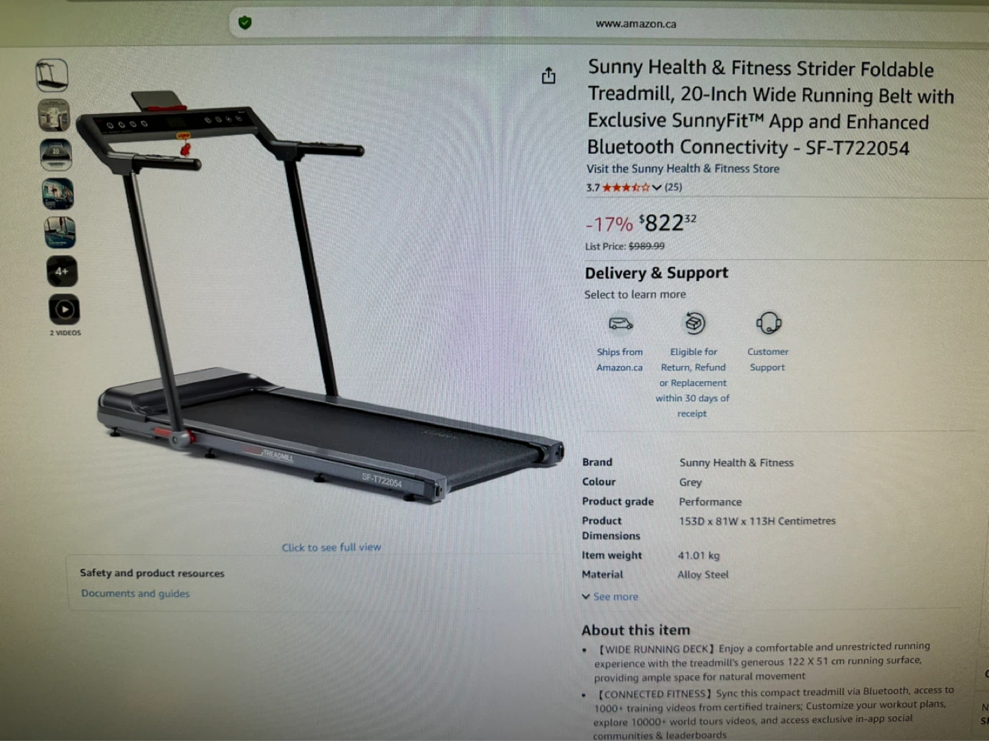 Treadmill - photo 3