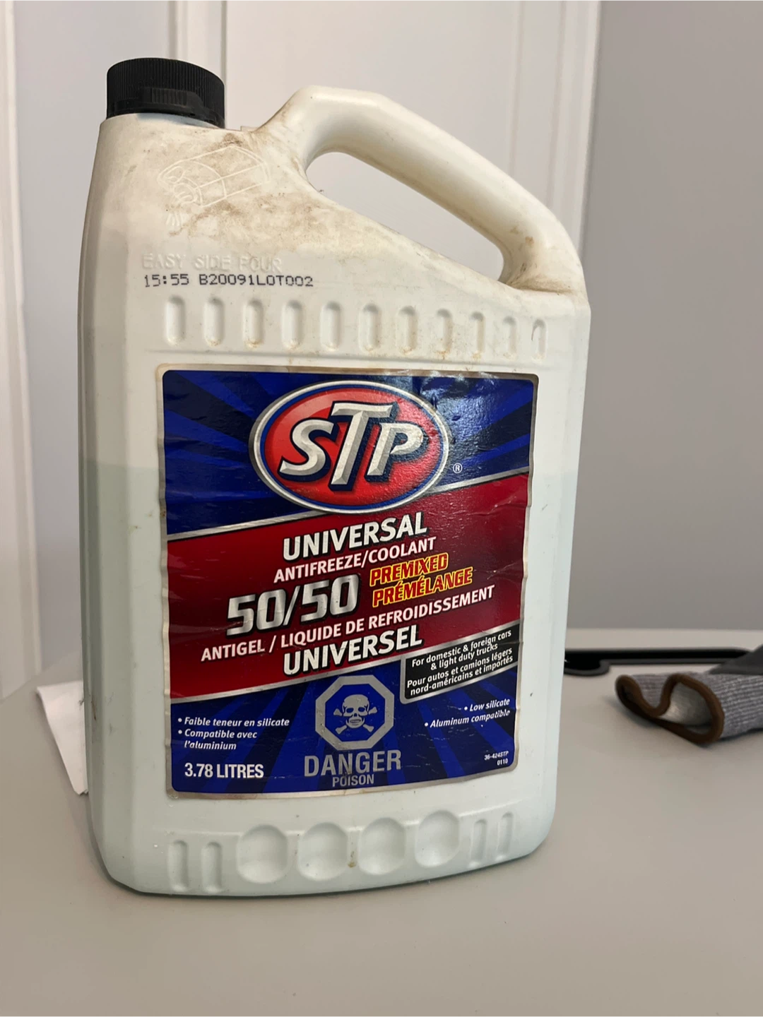 STP Universal 50/50 Antifreeze/Coolant - 3.78 Litres