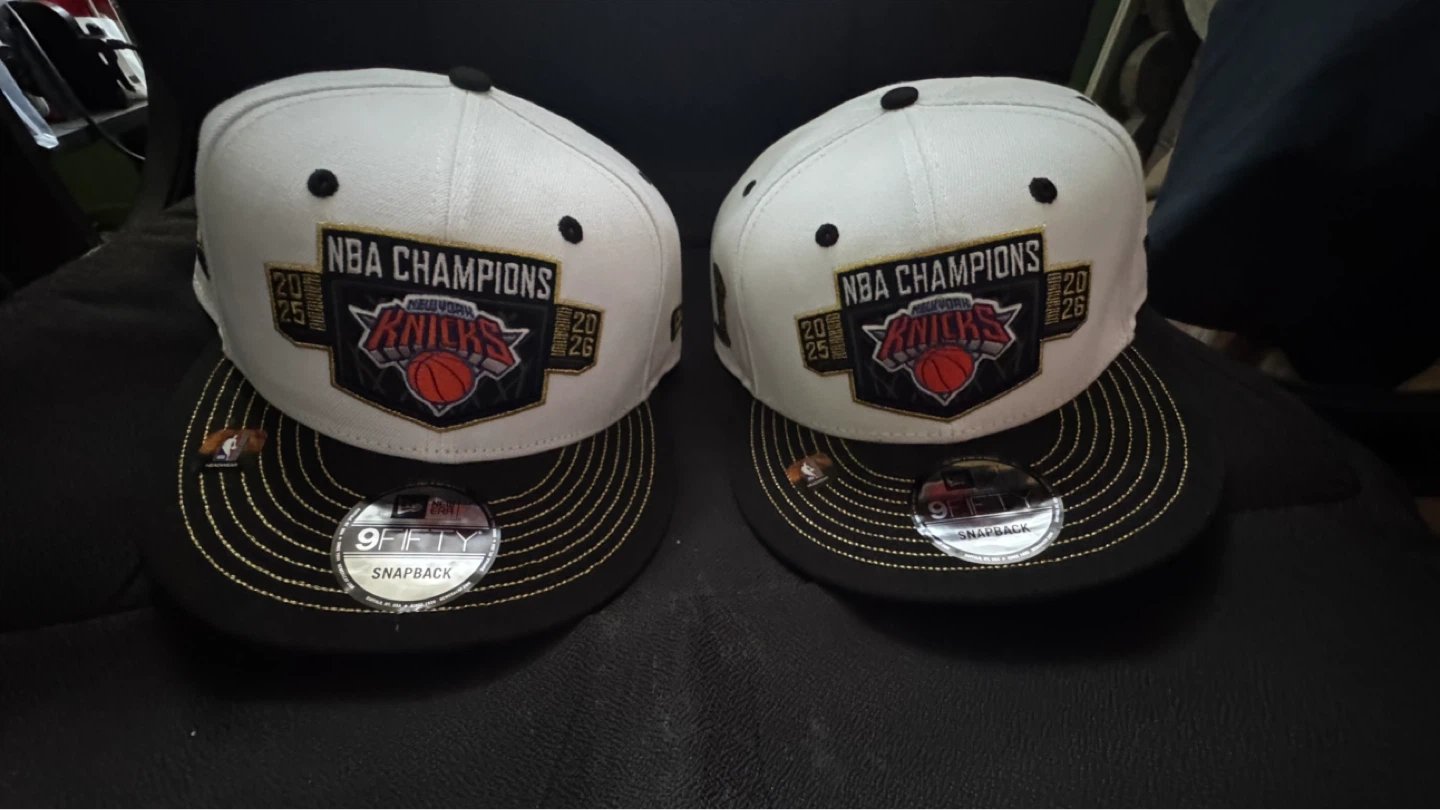 NY Knicks Championship Locker Room Hat - Snapback - photo 2