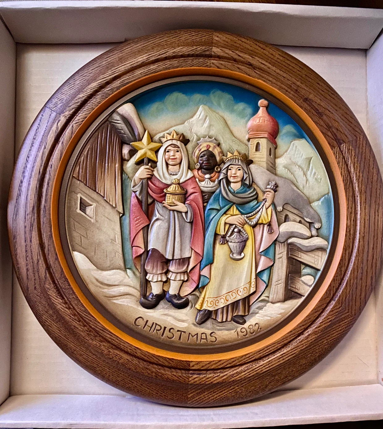 ANRI The Star Singers Christmas 1982 Limited Edition Wall Art