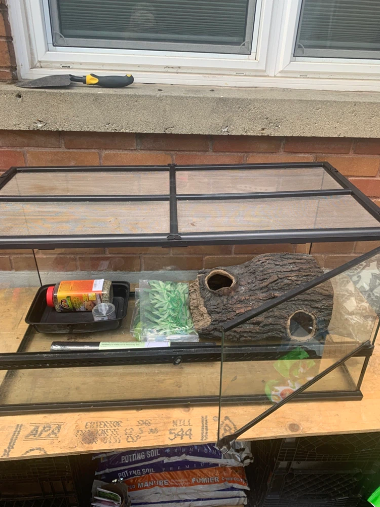 Terrarium Tank with Accessories - photo 2
