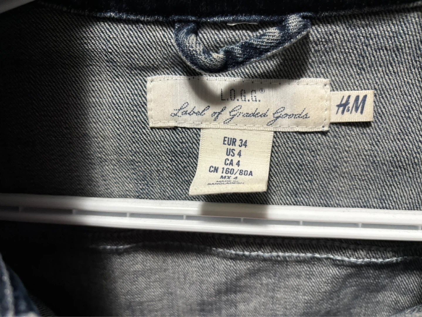 H&M L.O.G.G. Denim Jacket - photo 2