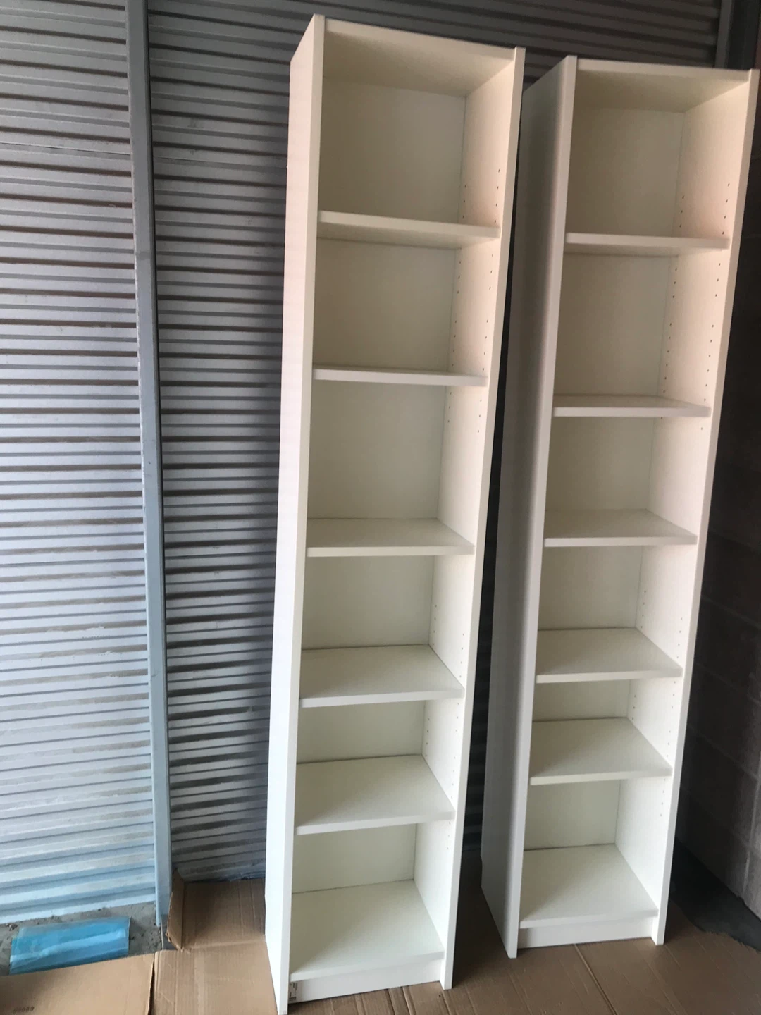 2X ikea billy bookcase