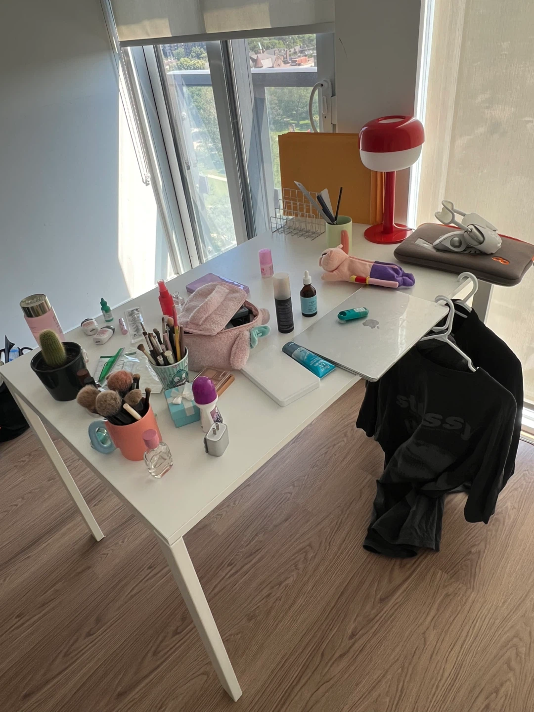 IKEA White Desk - photo 2