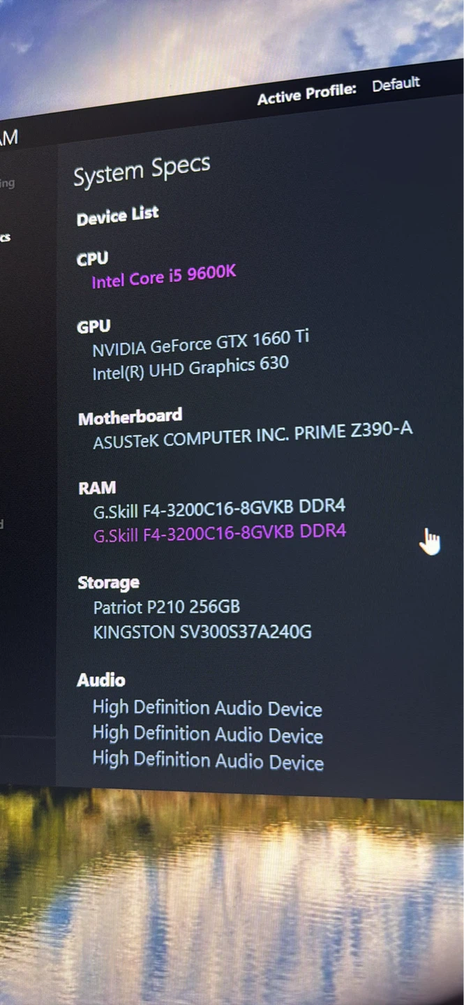 Gaming pc