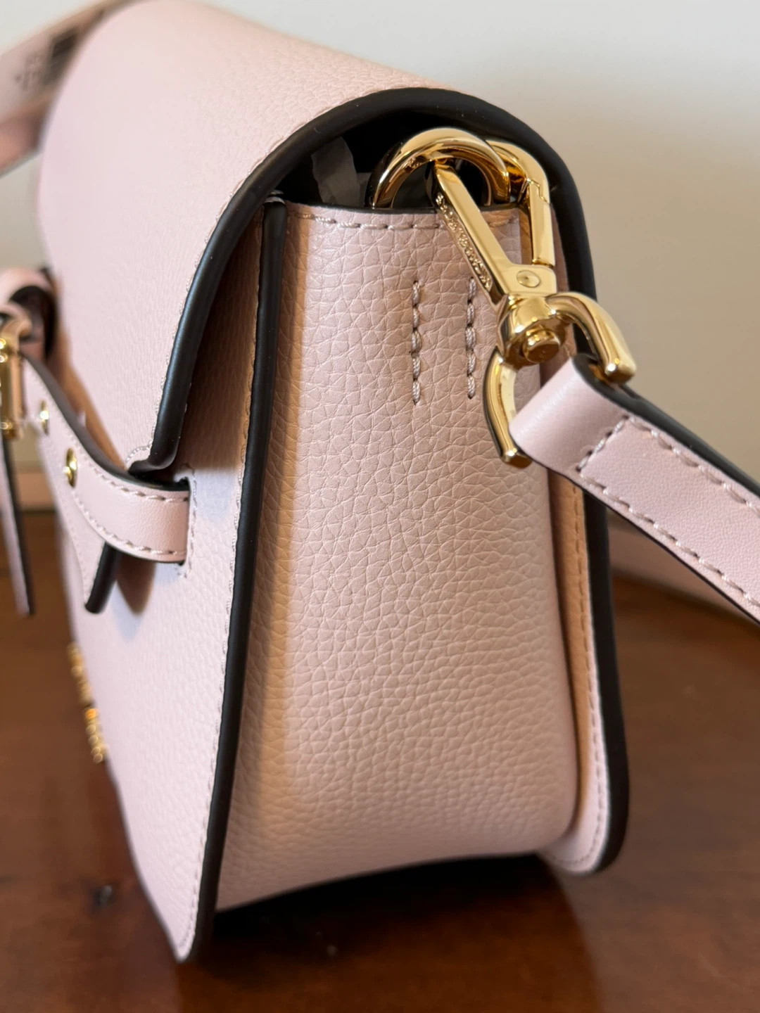 NWT Michael Kors Blush Pink Leather Emilia Crossbody Bag - photo 2