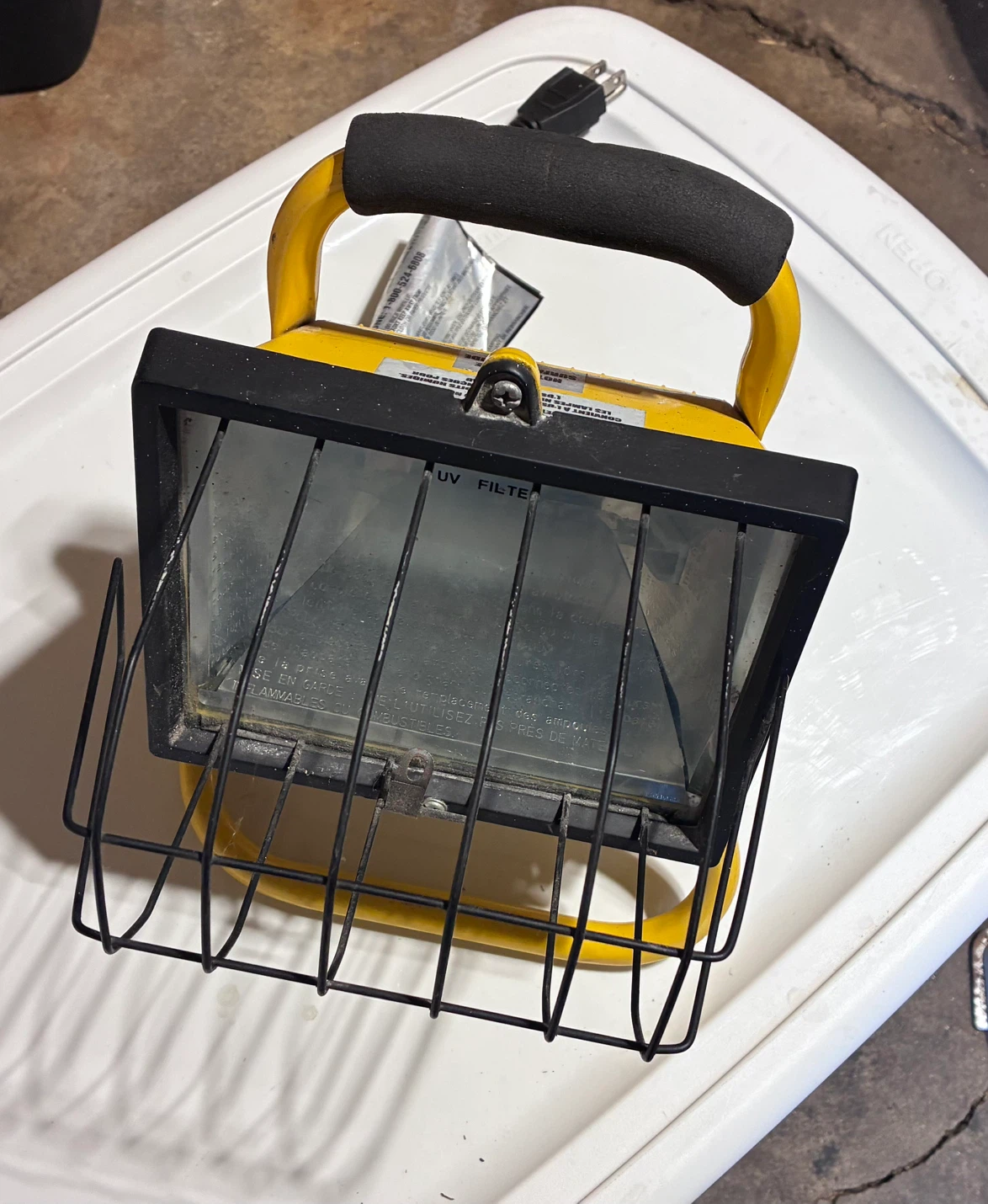 500 Watt Halogen work light