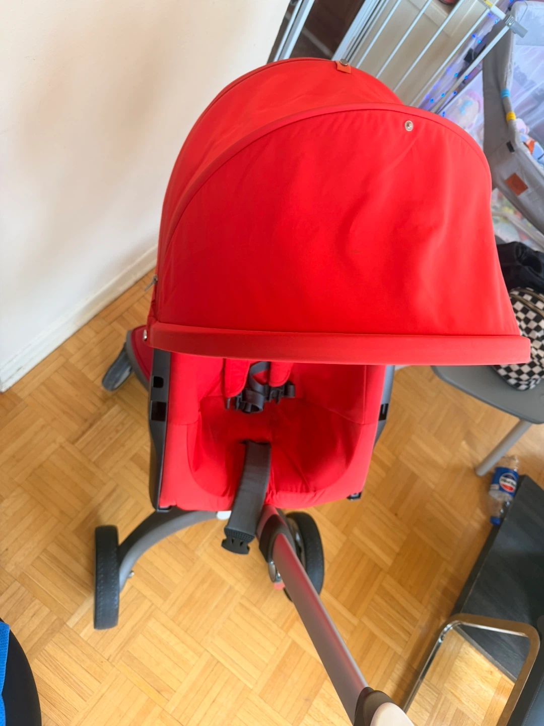 Stokke Red Stroller