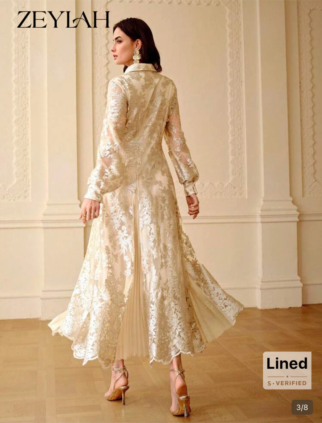 ZEYLAH Lace Maxi Dress - photo 5