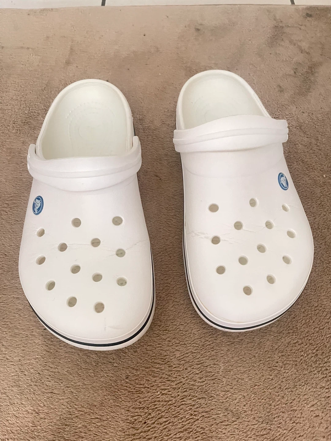 White Crocs Clogs  Men’s