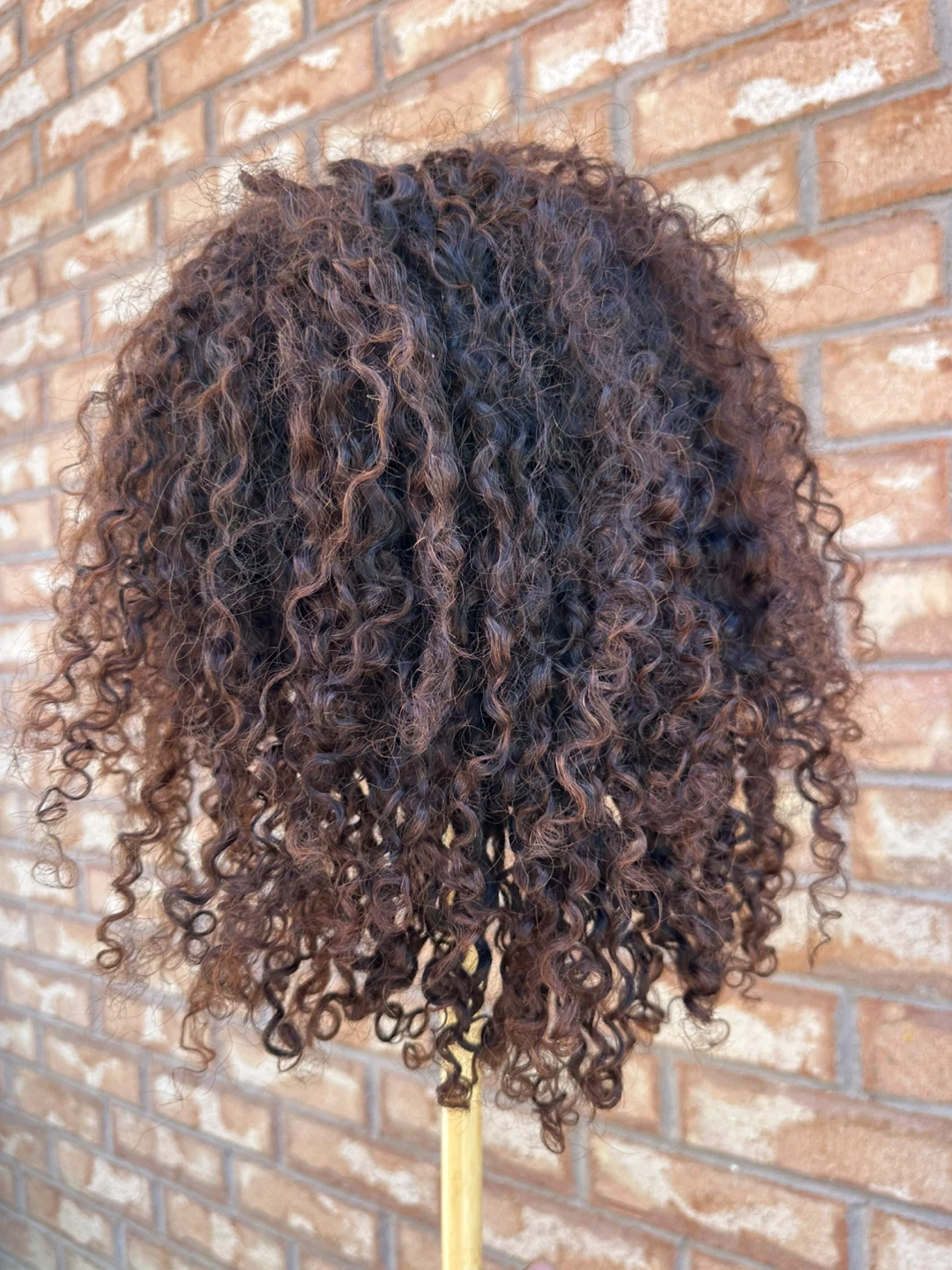 Human hair flip over wig - photo 2