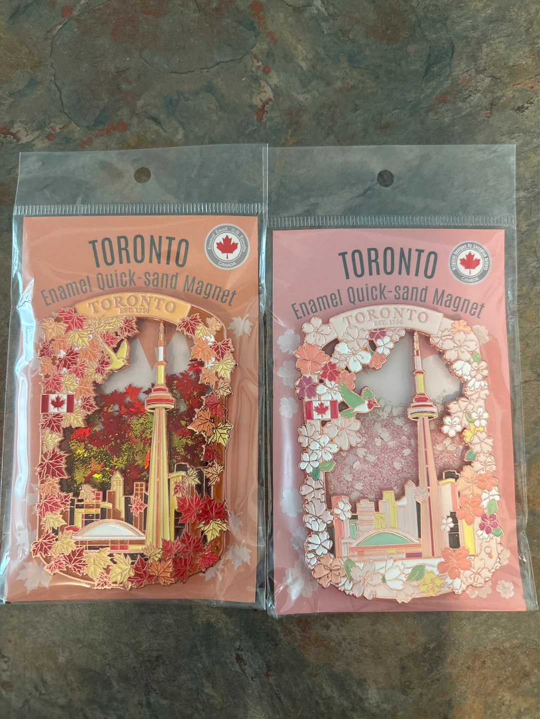 Toronto Enamel Liquid Magnets