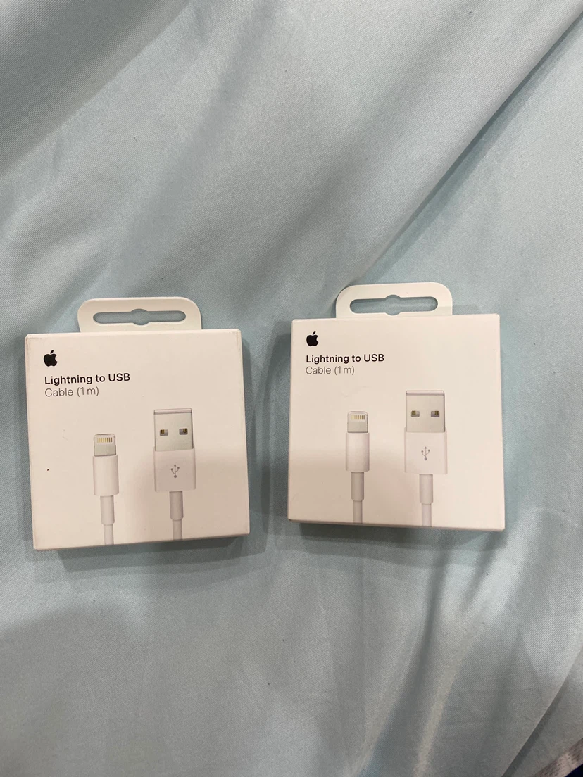 Apple Lightning to USB Cable (1m) - 2 Pack