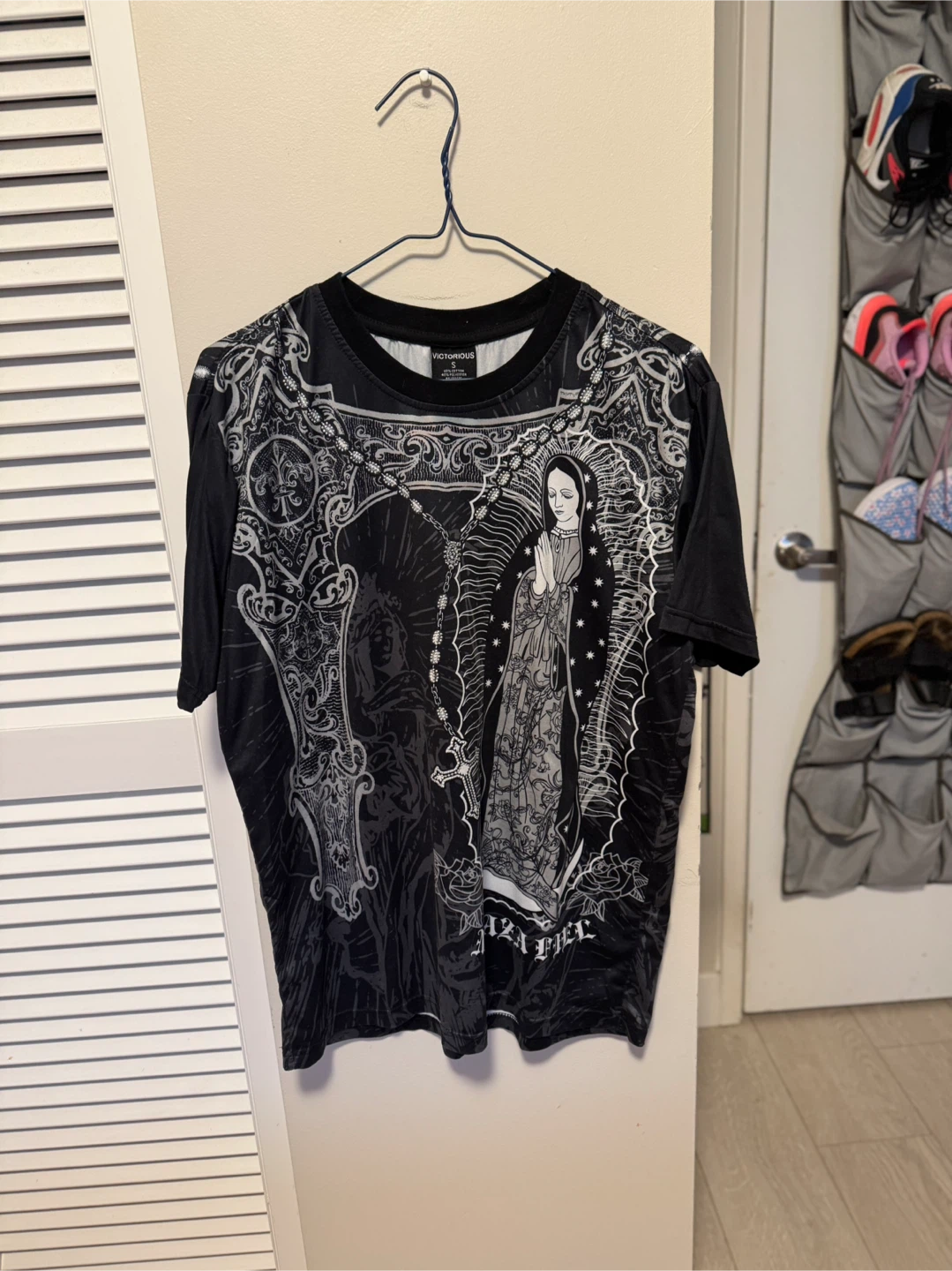 Victorious T-Shirt - Virgin Mary Graphic