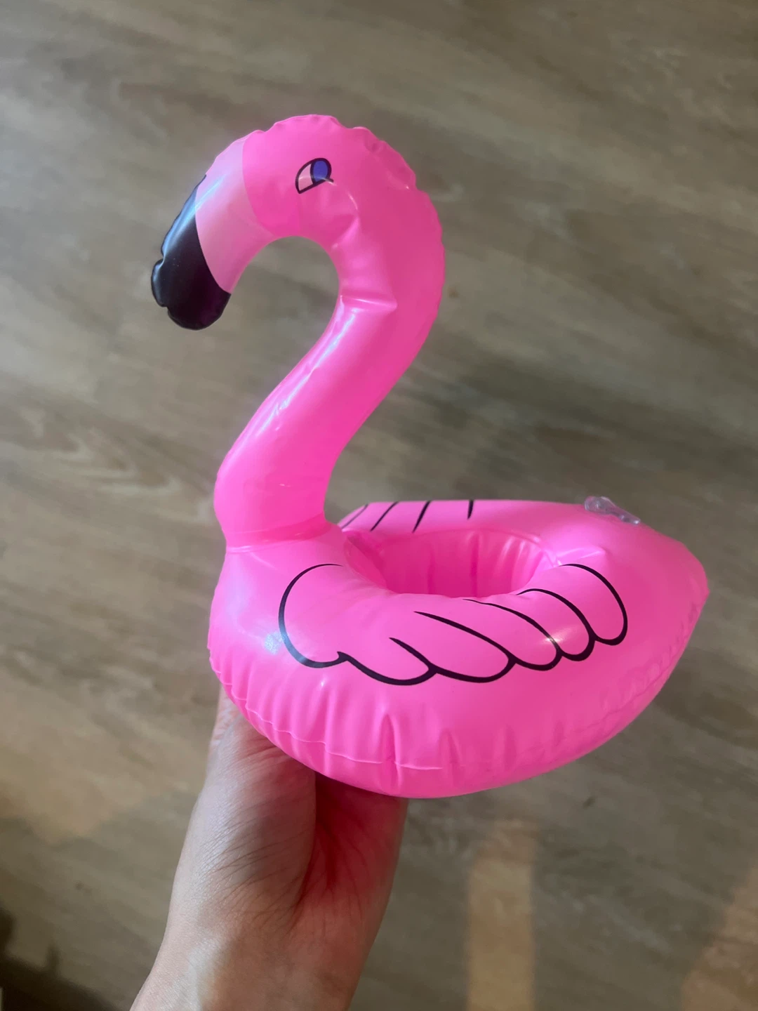 Inflatable Pink Flamingo Drink Holder